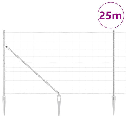 Fence Post Galvanized 25 x 1.4 m Steel