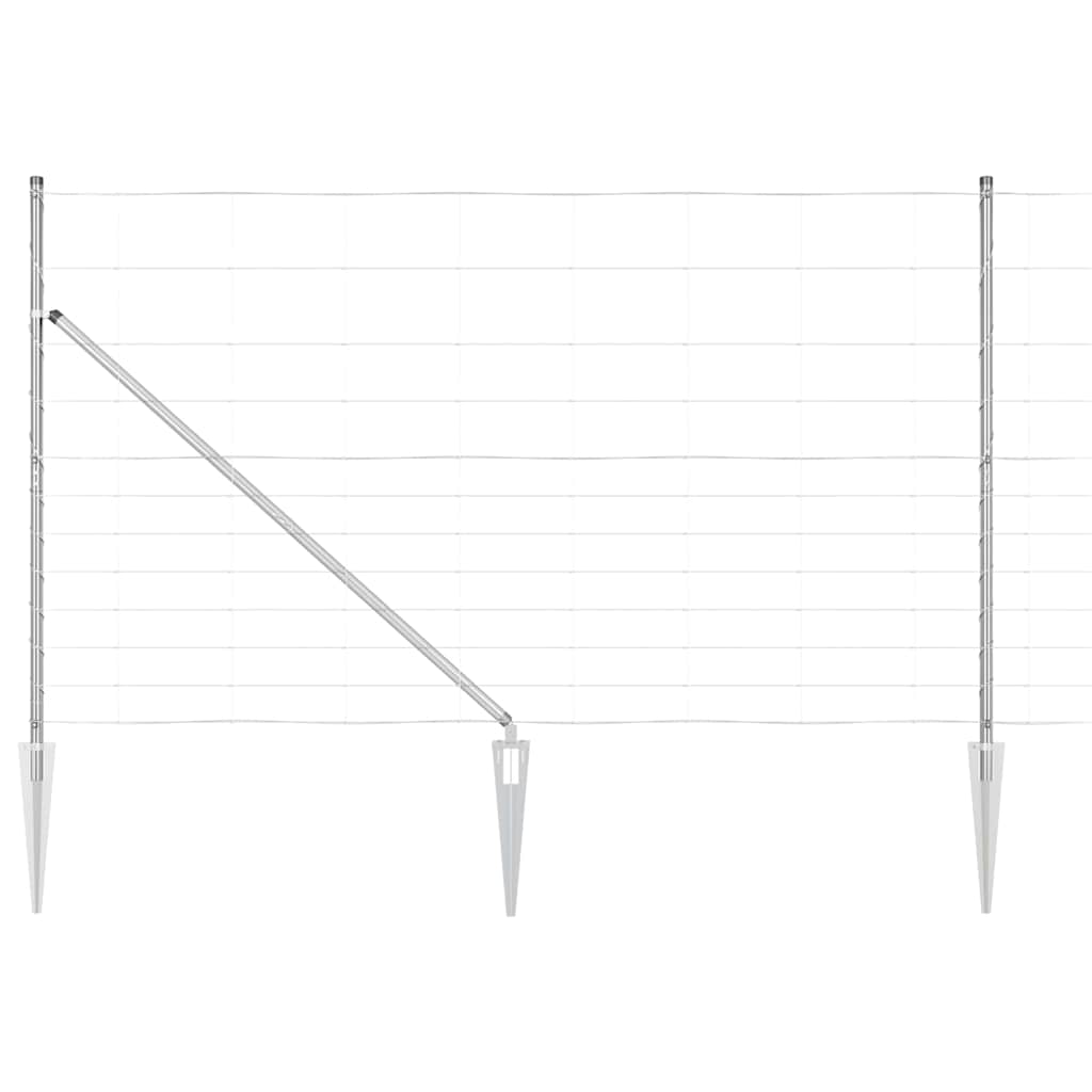 Welded Wire Fence with Spikes 25 x 1.4 m (W x H)