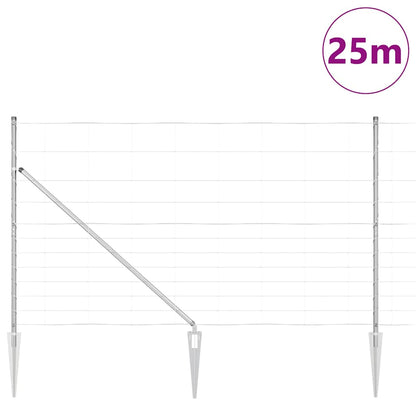 Welded Wire Fence with Spikes 25 x 1.4 m (W x H)