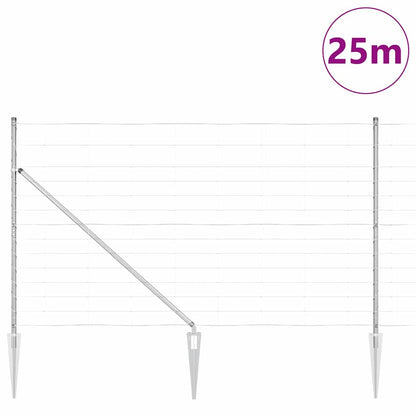Welded Wire Fence with Spikes 25 x 1.4 m (W x H)