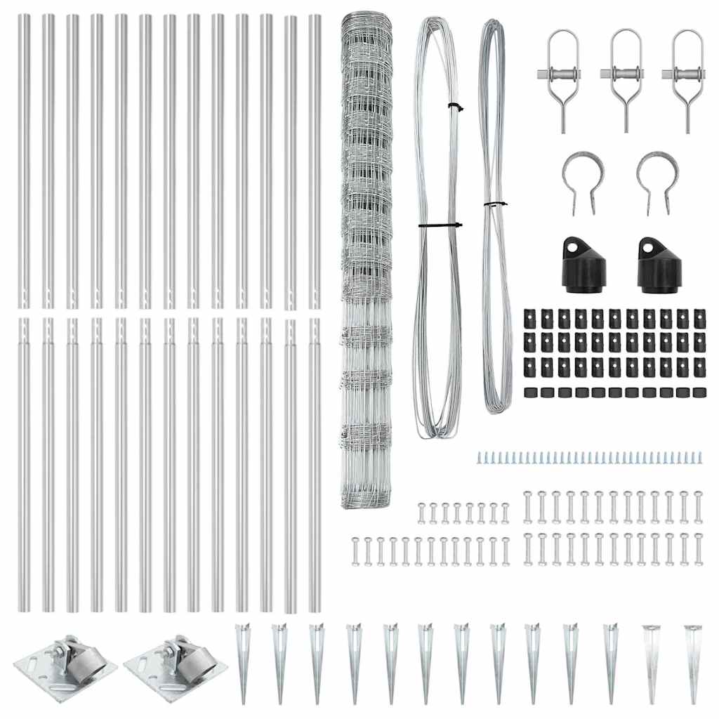 Fence Post Galvanized 25 x 1.5 m Steel