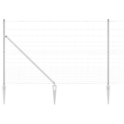 Fence Post Galvanized 25 x 1.5 m Steel