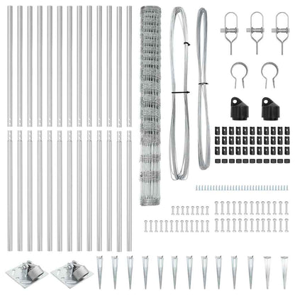 Fence Post Galvanized 25 x 1.5 m Steel