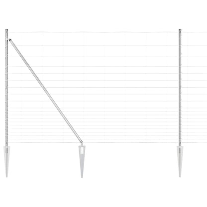 Welded Wire Fence with Spikes 25 x 1.6 m (W x H)