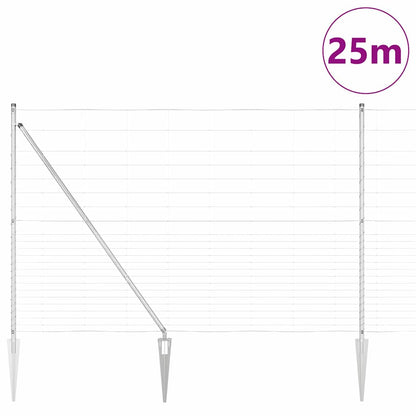 Welded Wire Fence with Spikes 25 x 1.6 m (W x H)