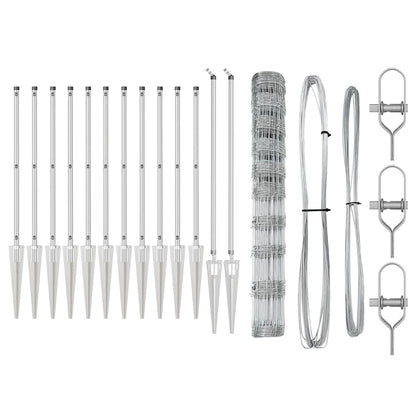 Welded Wire Fence with Spikes 50 x 1.2 m (W x H)