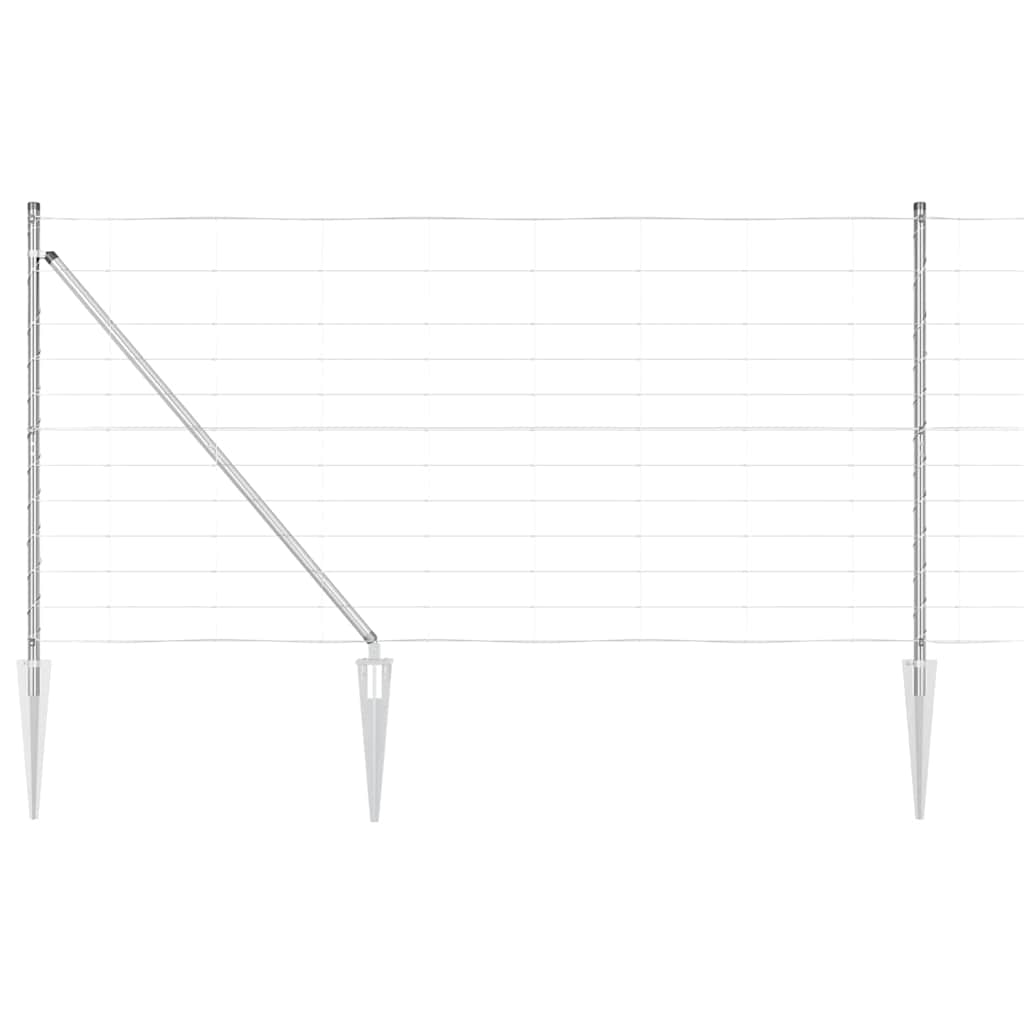 Welded Wire Fence with Spikes 50 x 1.2 m (W x H)
