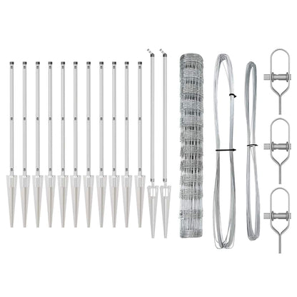 Welded Wire Fence with Spikes 50 x 1.2 m (W x H)