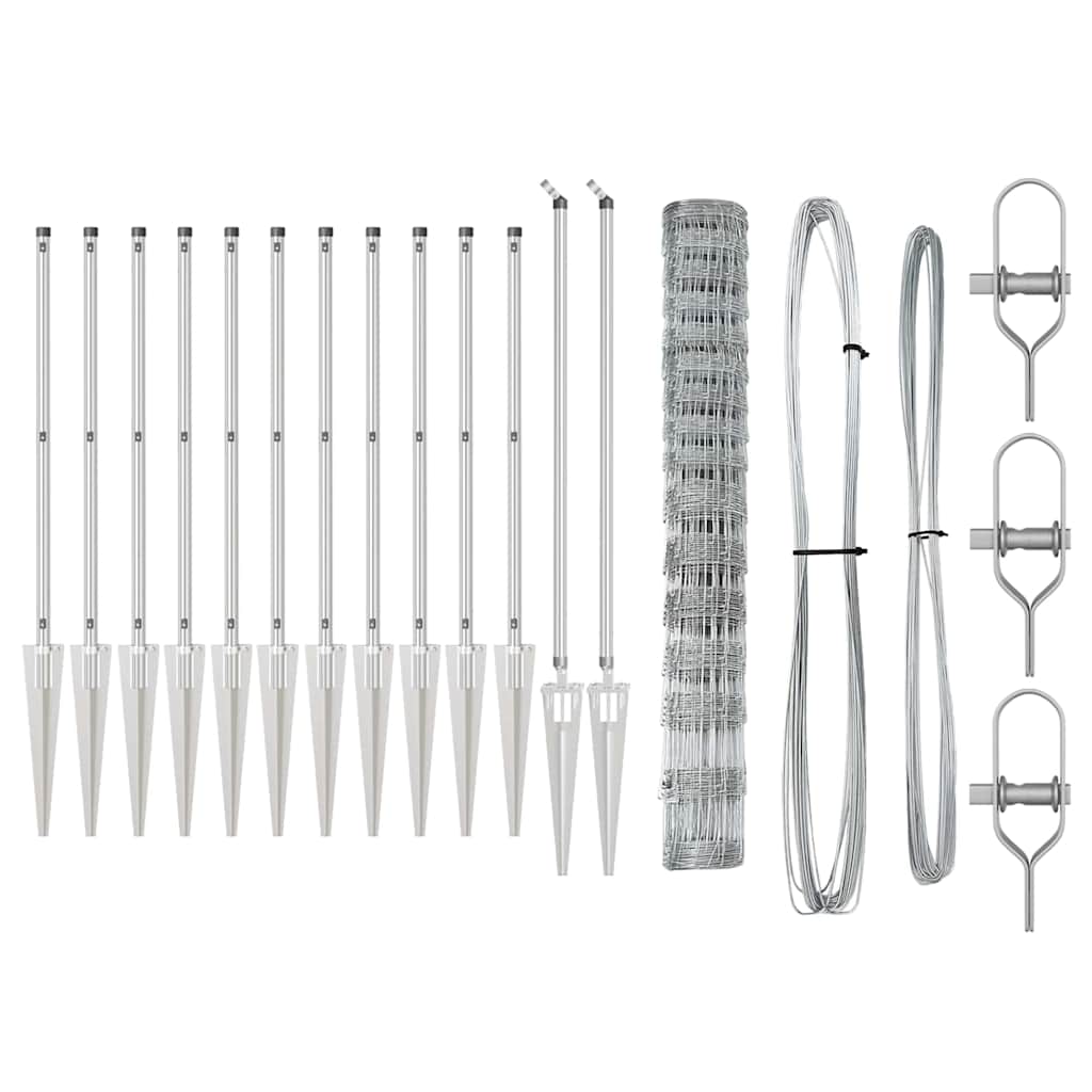 Welded Wire Fence with Spikes 50 x 1.2 m (W x H)