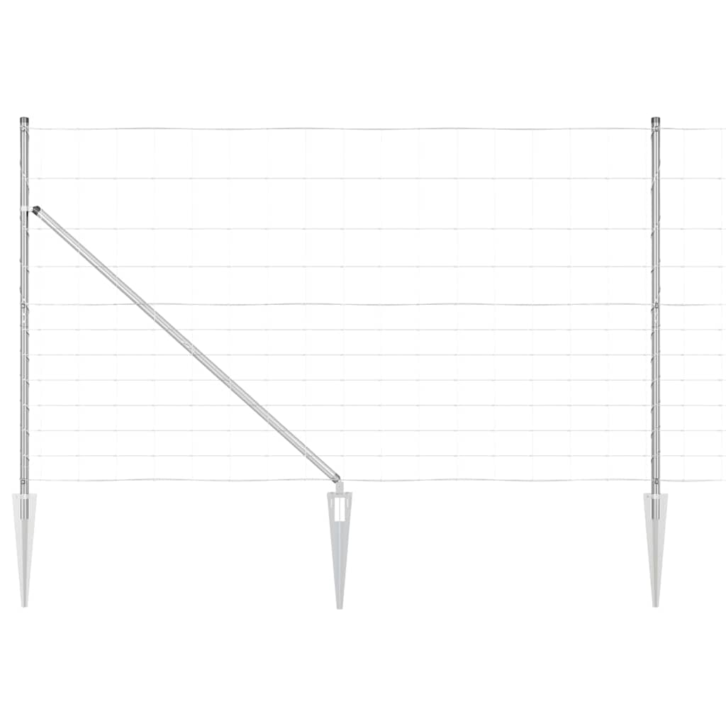 Fence Post Galvanized 50 x 1.4 m Steel