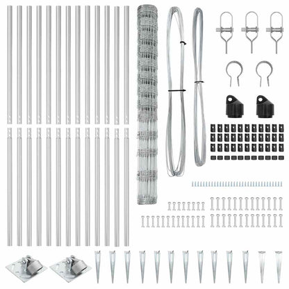 Fence Post Galvanized 50 x 1.5 m Steel