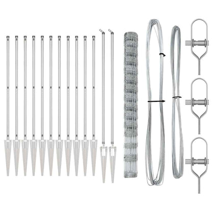 Fence Post Galvanized 50 x 1.6 m Steel