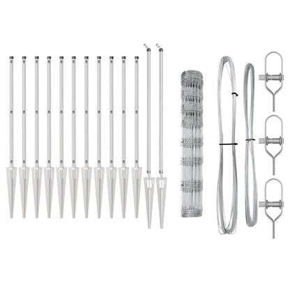 Fence Post Galvanized 100 x 1 m Steel