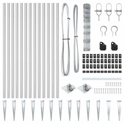 Fence Post Galvanized 100 x 1 m Steel