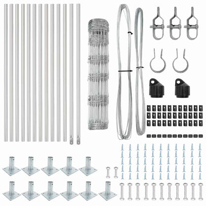 Fence Post Galvanized 25 x 0.8 m Steel
