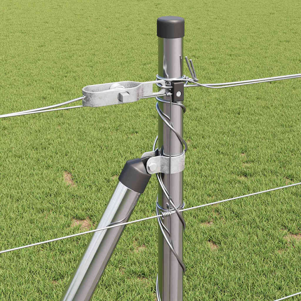 Welded Wire Fence with Concrete Base 25 x 1 m (W x H)