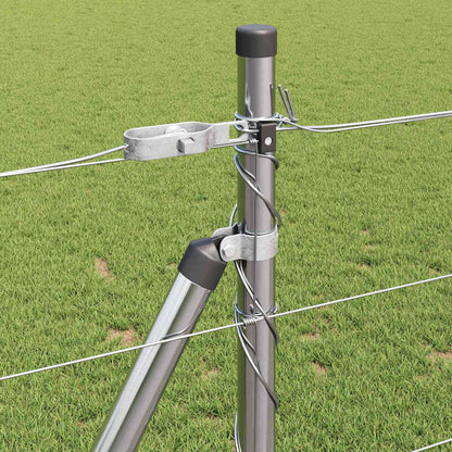 Welded Wire Fence with Concrete Base 25 x 1 m (W x H)