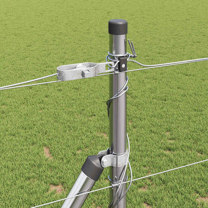 Welded Wire Fence with Concrete Base 25 x 1.2 m (W x H)