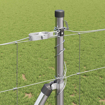 Welded Wire Fence with Concrete Base 25 x 1.2 m (W x H)
