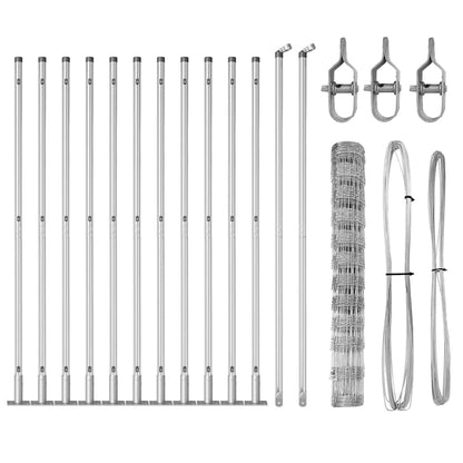 Welded Wire Fence with Concrete Base 25 x 1.2 m (W x H)