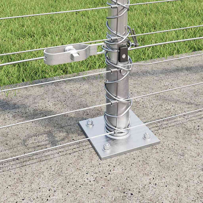 Welded Wire Fence with Concrete Base 25 x 1.6 m (W x H)