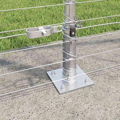Welded Wire Fence with Concrete Base 25 x 1.6 m (W x H)