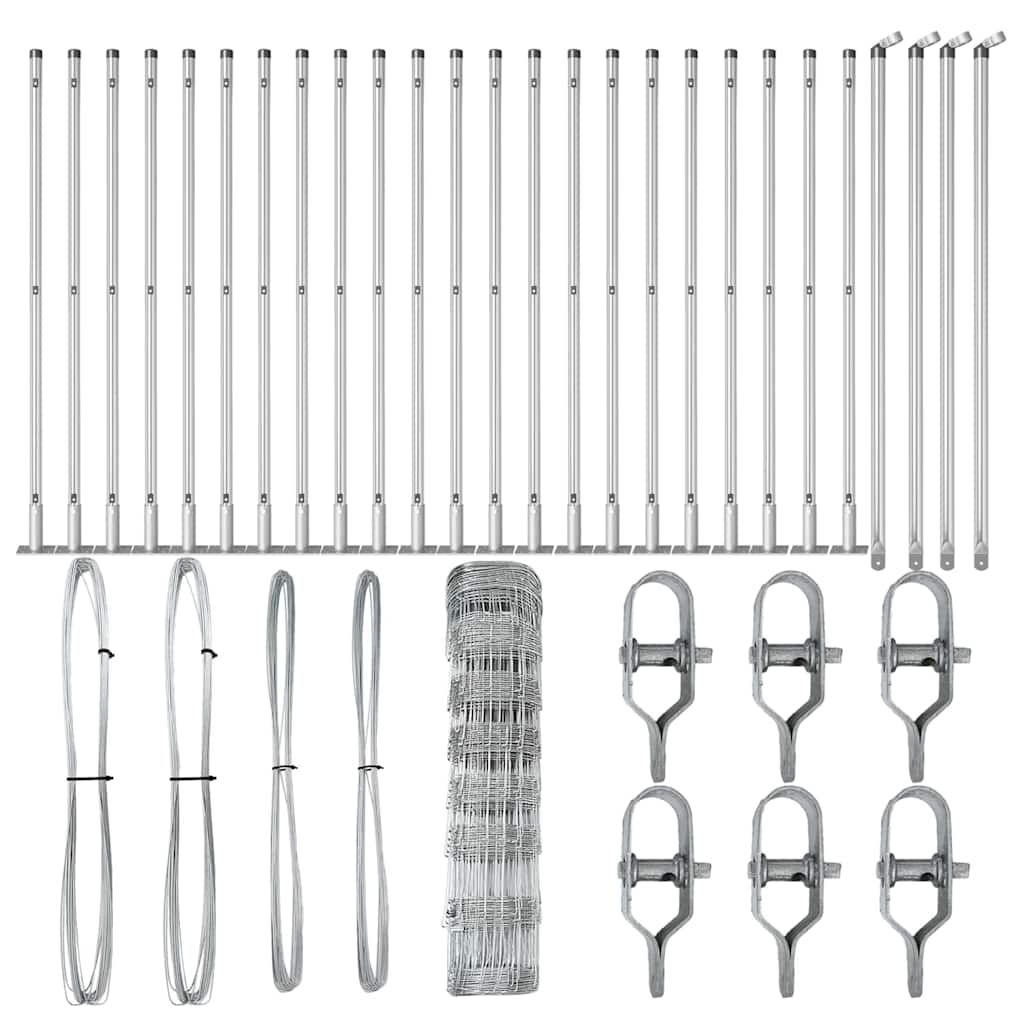 Fence Post Galvanized 50 x 0.8 m Steel