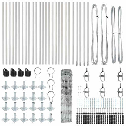 Fence Post Galvanized 50 x 0.8 m Steel