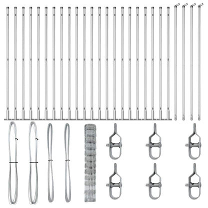 Fence Post Galvanized 50 x 1.2 m Steel