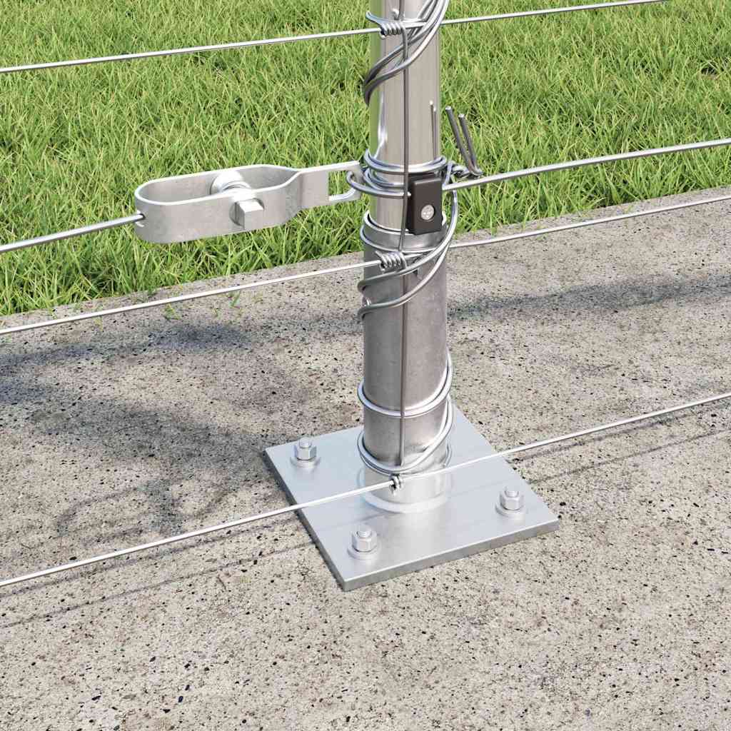 Welded Wire Fence with Concrete Base 50 x 1.2 m (W x H)