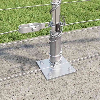 Welded Wire Fence with Concrete Base 50 x 1.2 m (W x H)