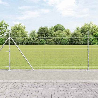 Welded Wire Fence with Concrete Base 50 x 1.2 m (W x H)