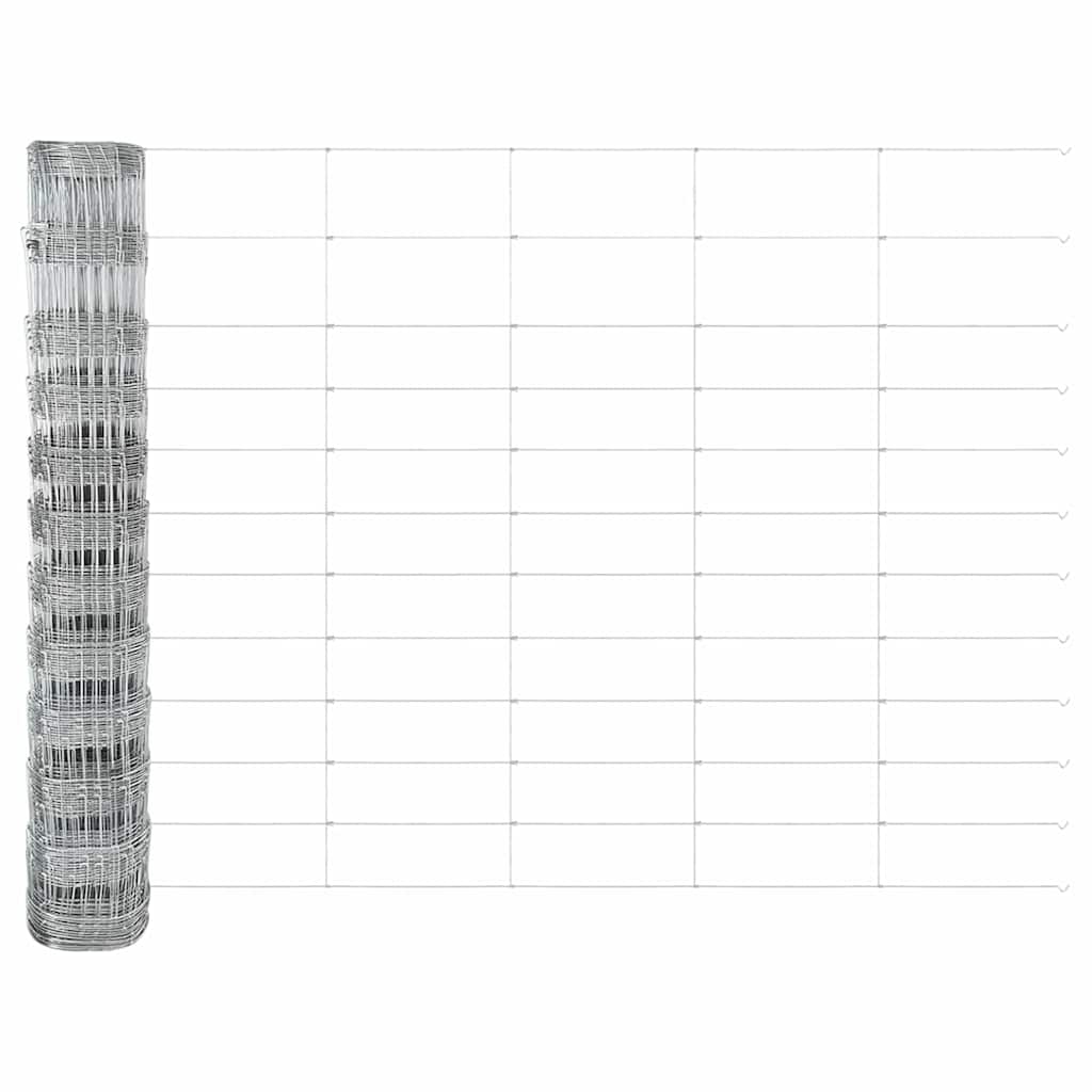 Welded Wire Fence with Concrete Base 50 x 1.2 m (W x H)
