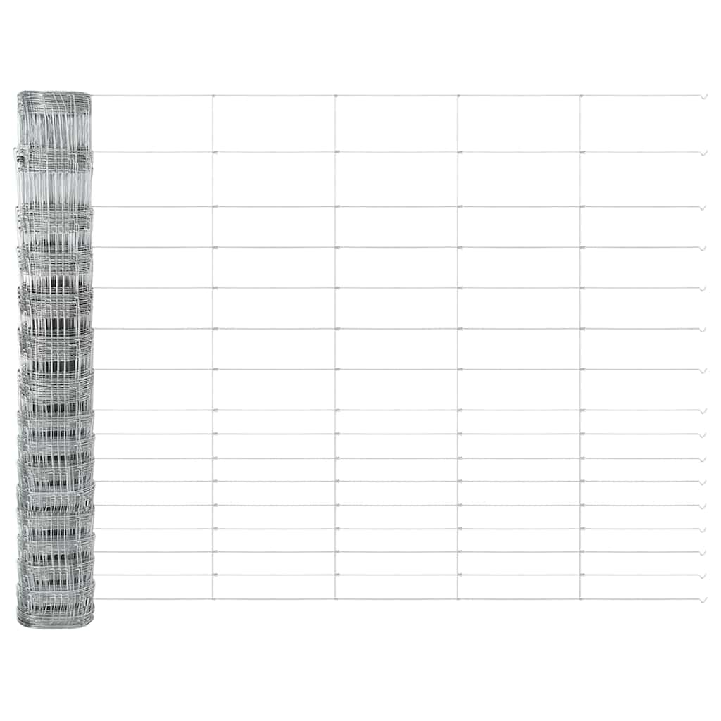 Welded Wire Fence with Concrete Base 50 x 1.2 m (W x H)