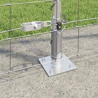 Welded Wire Fence with Concrete Base 50 x 1.4 m (W x H)