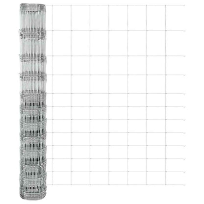 Welded Wire Fence with Concrete Base 50 x 1.4 m (W x H)