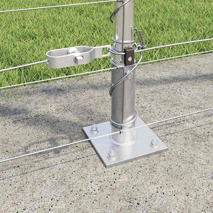 Welded Wire Fence with Concrete Base 50 x 1.4 m (W x H)