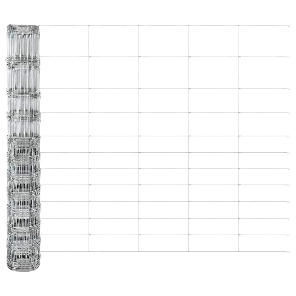 Welded Wire Fence with Concrete Base 50 x 1.4 m (W x H)