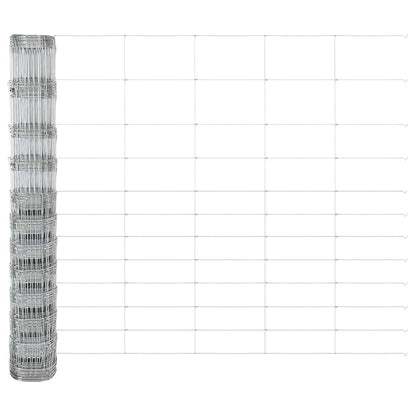 Welded Wire Fence with Concrete Base 50 x 1.4 m (W x H)