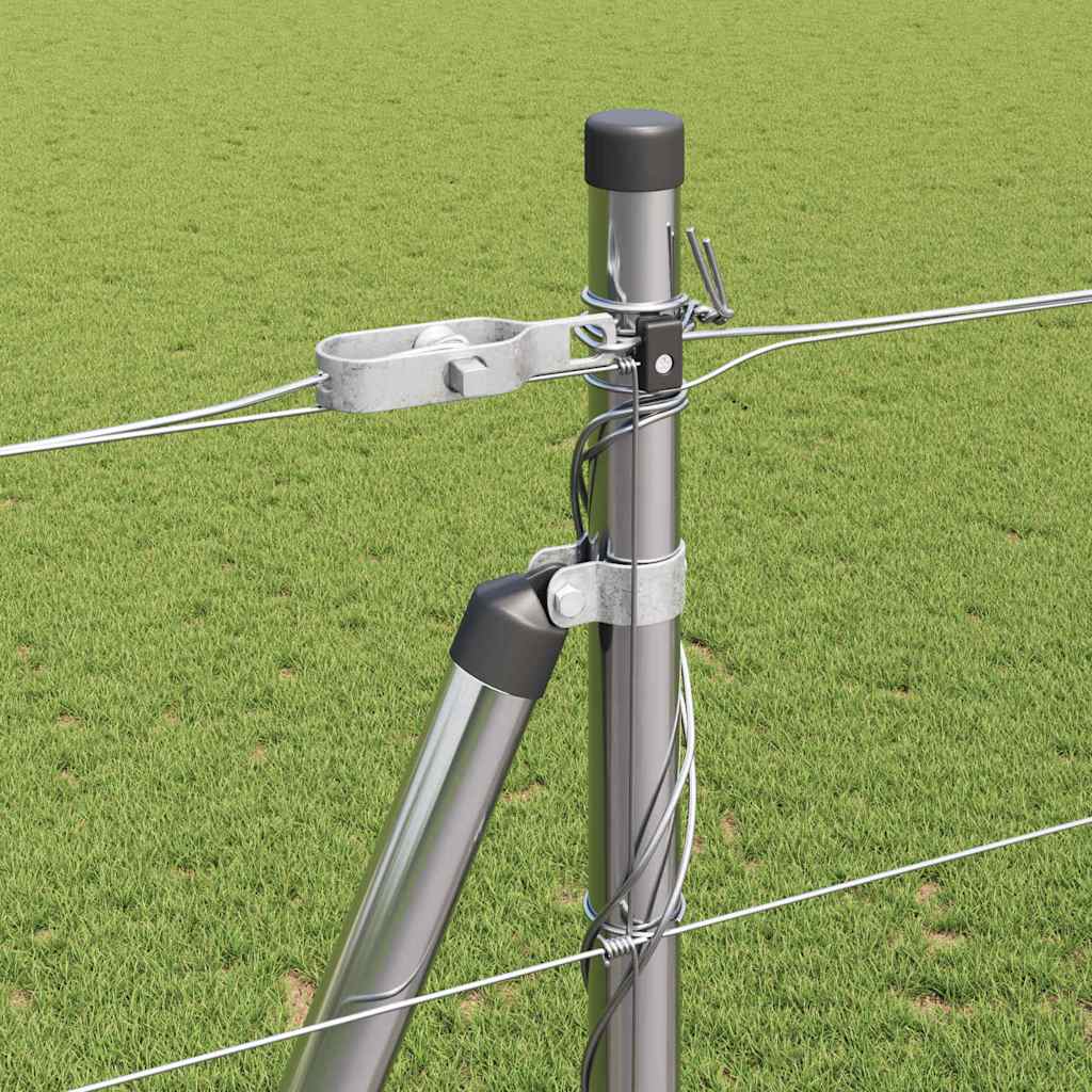 Welded Wire Fence with Concrete Base 50 x 1.5 m (W x H)