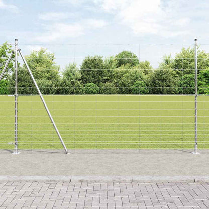 Welded Wire Fence with Concrete Base 50 x 1.5 m (W x H)