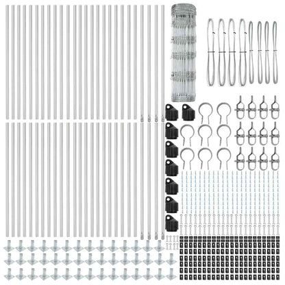 Fence Post Galvanized 100 x 0.8 m Steel