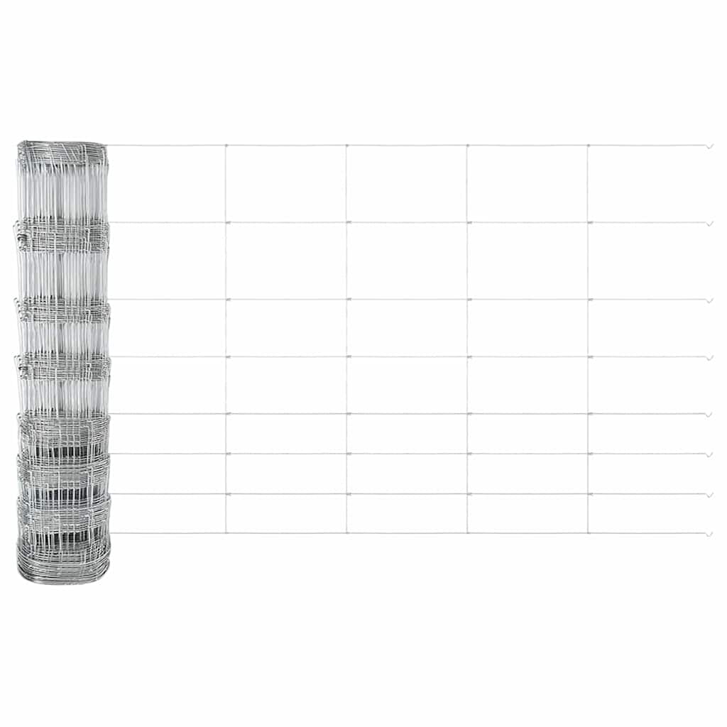 Welded Wire Fence with Concrete Base 100 x 1 m (W x H)