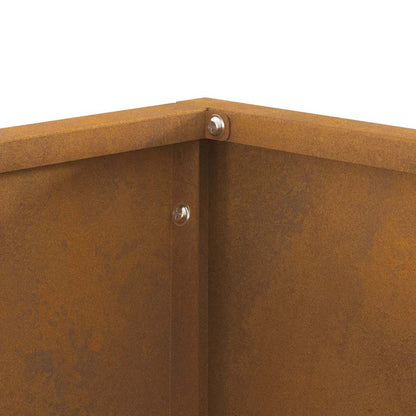 Fire Pit Brown 40 x 40 x 35 cm Steel