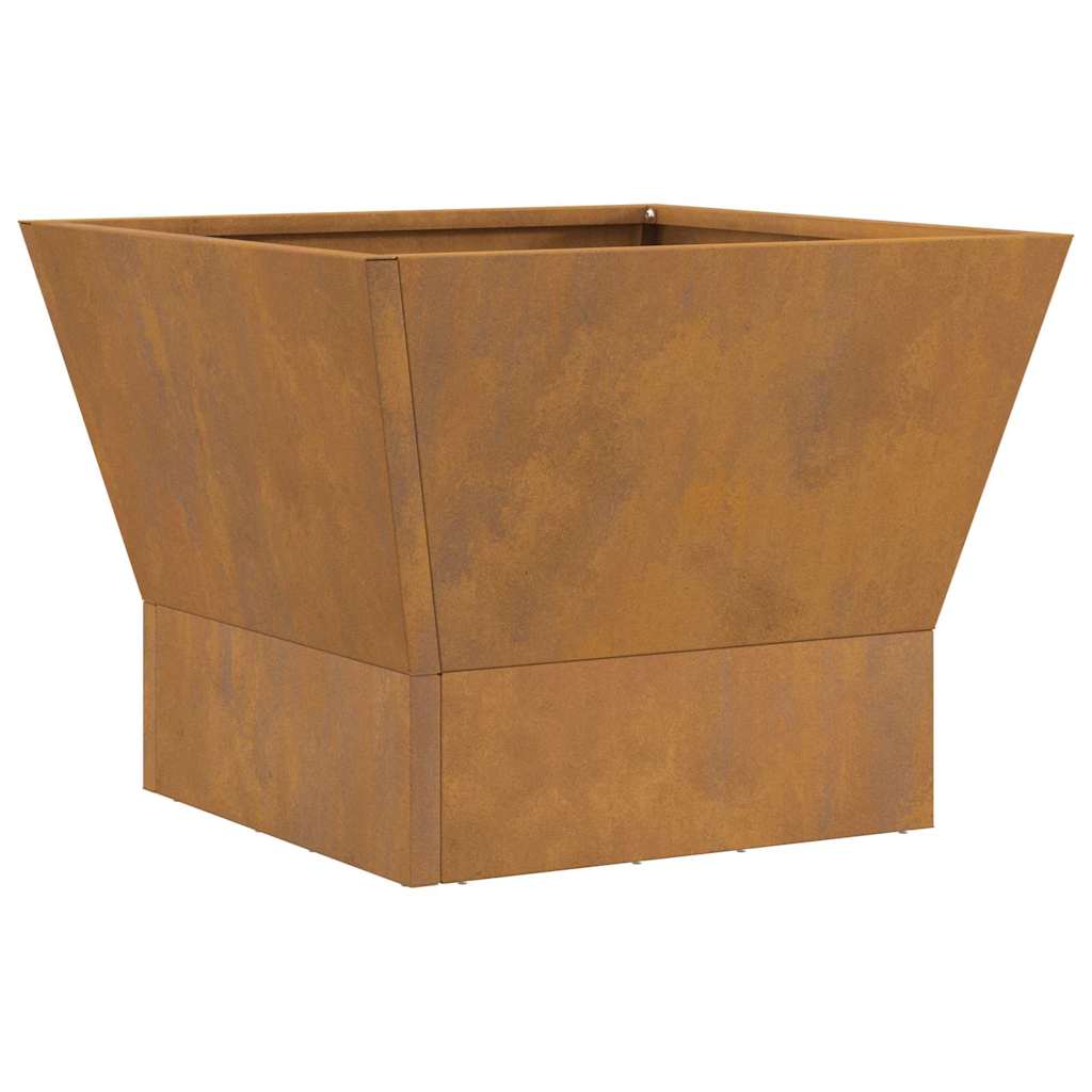Fire Pit Brown 40 x 40 x 35 cm Steel
