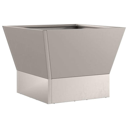 Fire Pit Brown 40 x 40 x 35 cm Steel