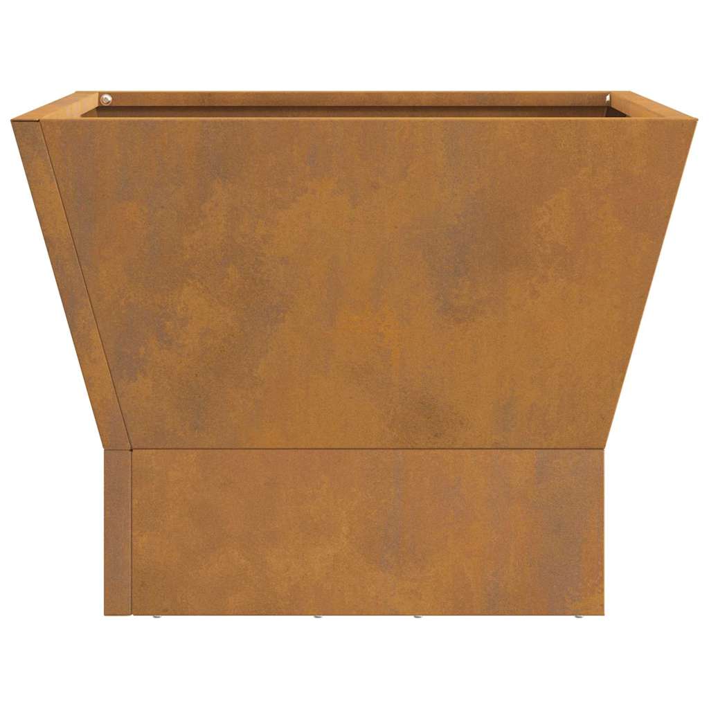 Fire Pit Brown 40 x 40 x 35 cm Steel