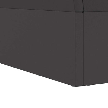 Fire Pit Black 60 x 60 x 35 cm Steel