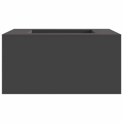 Fire Pit Black 80 x 80 x 40 cm Cold-rolled steel