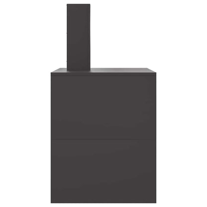 Fire Pit Black 80 x 50 x 96 cm Cold-rolled Steel